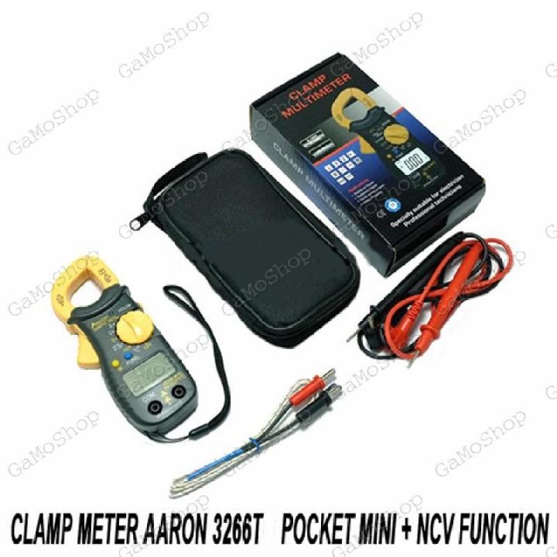Ampe kìm bỏ túi Aaron 3266TD/TG chức năng NCV ,đo tụ, nhiệt độ, tần số Hz