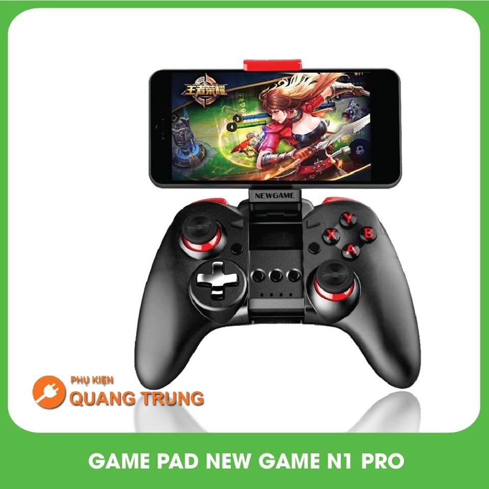 Tay cầm chơi game N1 Pro Newgame cao cấp cho smartphone android ios và windowsTay cầm chơi gametay cầm chơi game không dâytay cầm chơi game bluetoothtay cầm chơi game có rungTay cầm chơi game điện thoạitay c