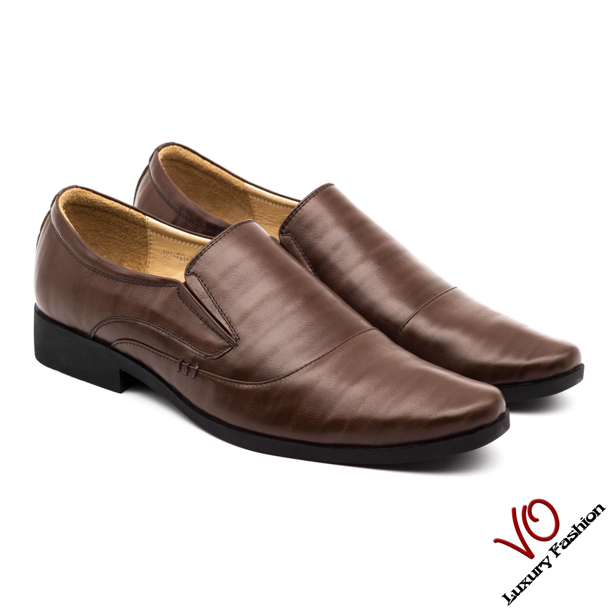 Giày tây da bò thật thanh lịch VO Shoes AB847