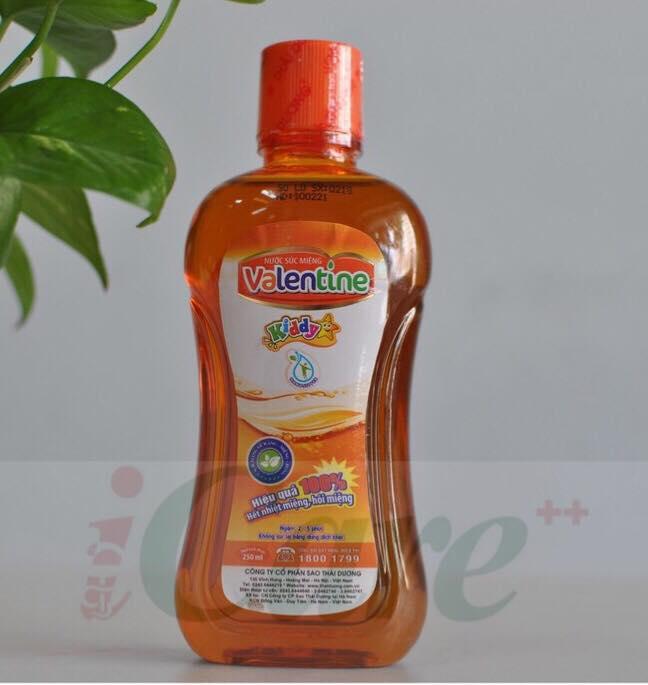 NƯỚC SÚC MIỆNG VALENTINE  250Ml