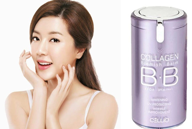 Image result for Cellio collagen blemish balm BB SPF40