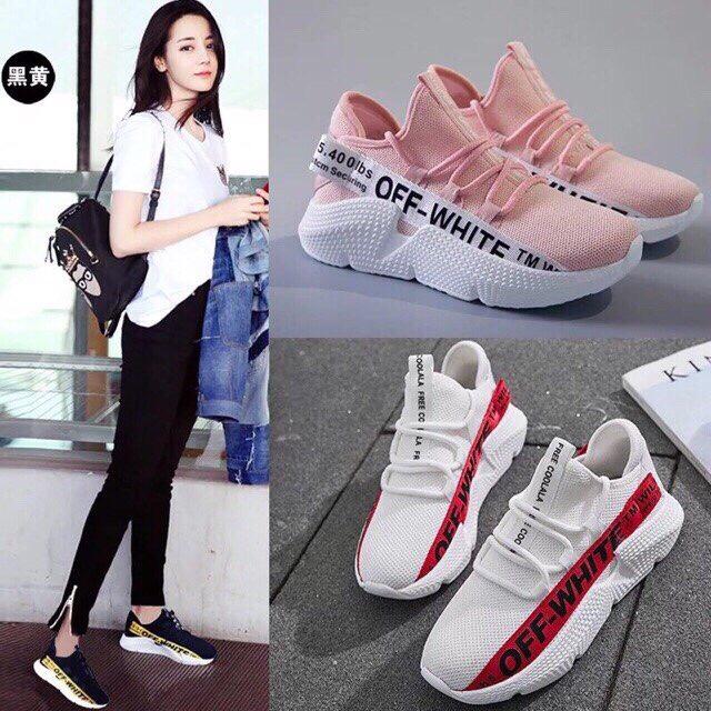 Giày thể thao off white siêu hót 2018