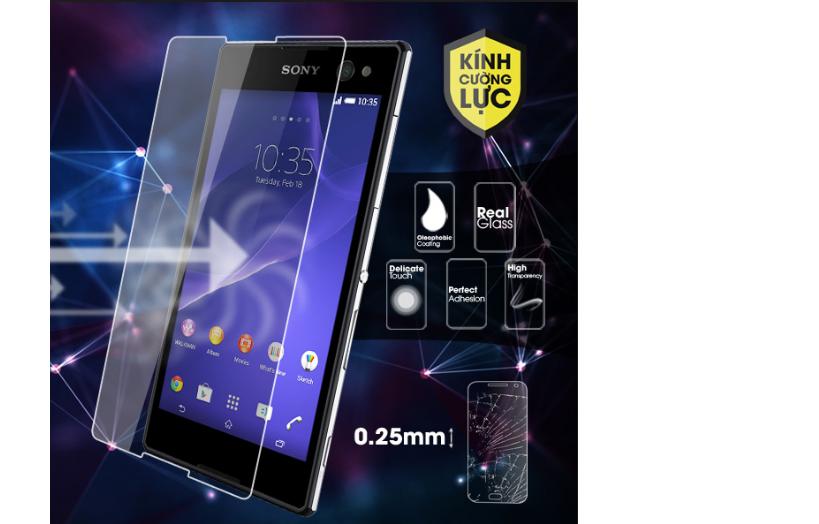 Kính cường lực cho Sony Experia C3