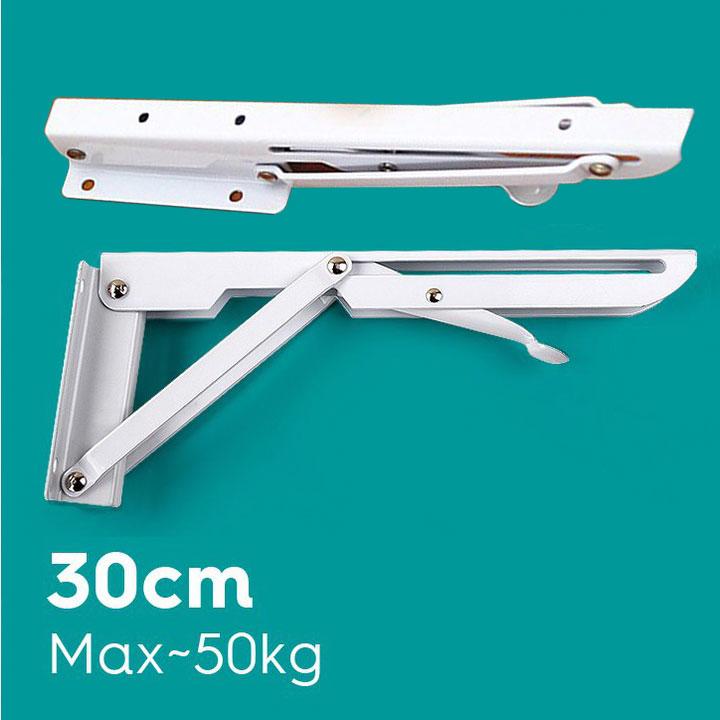Bộ bản lề gập treo tường a2 30cm chịu tải 50kg-70kg