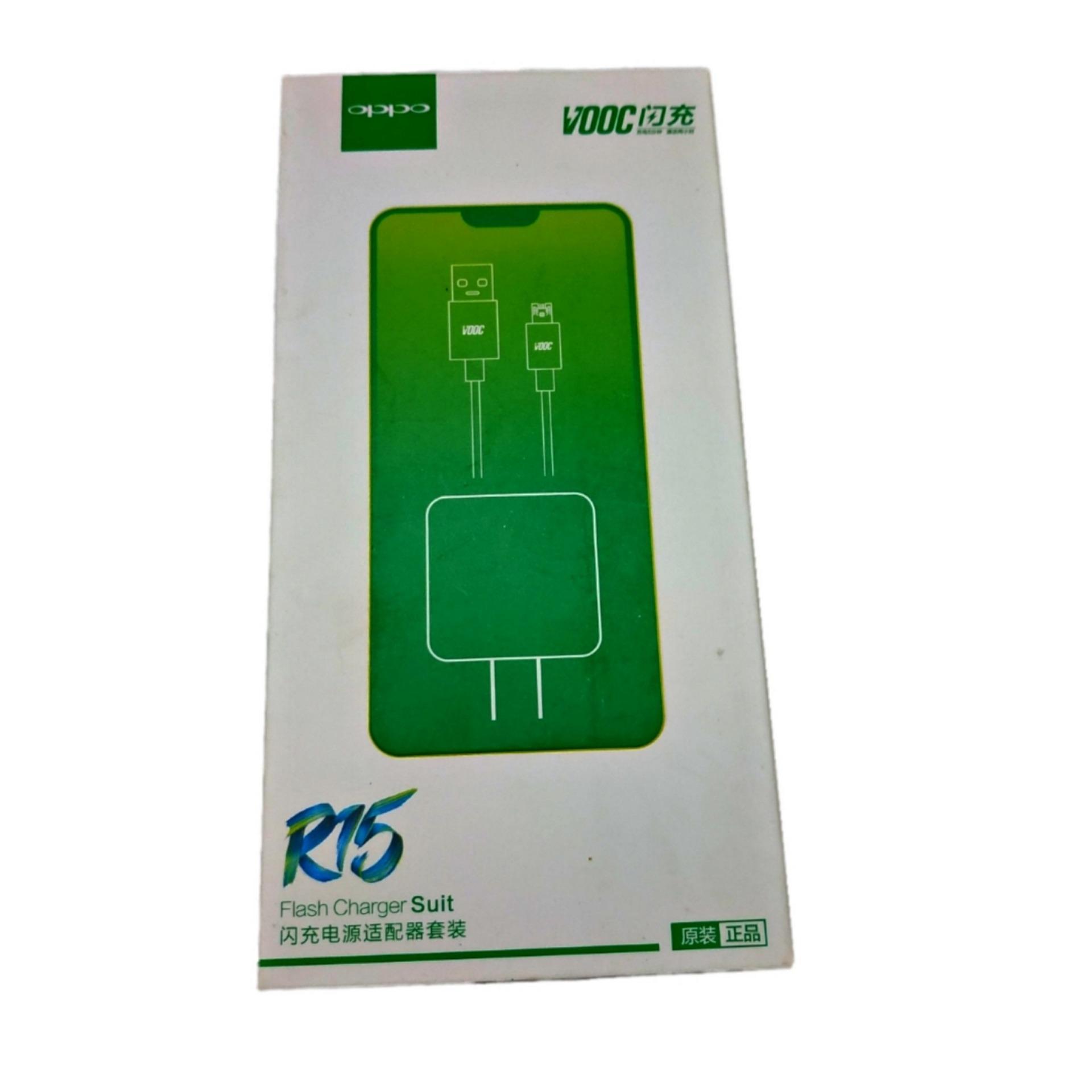 Bộ củ + cáp sạc nhanh vooc r15 cho oppo f9 - hàng nhập khẩu