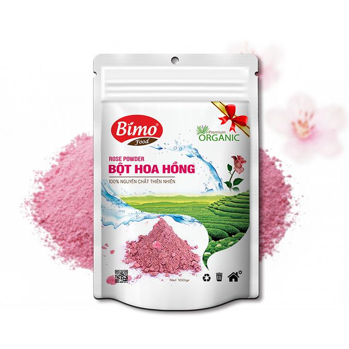 Bột hoa hồng nhập khẩu 100gr