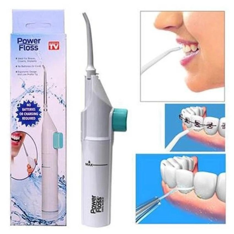 Dụng cụ xịt nước vệ sinh răng miệng không cần dùng pin