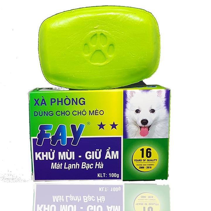 Xà bông tắm chó mèo Fay 2 sao