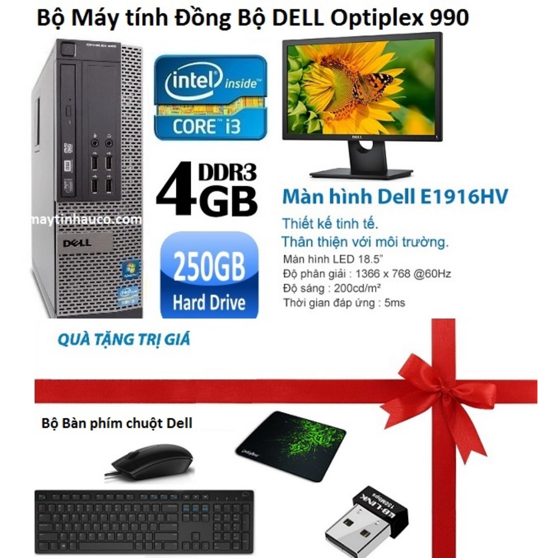 >> TRA GIÁ ĐỒNG BỘ DELL OPTIPLEX 990 CORE I3 2100 / 4G / 500G - TẶNG USB WIFI , BÀN DI CHUỘT , BẢO HÀNH 24 THÁNG | Shopee Lazada Sendo Tiki mới nhất 8 Đồng Bộ Dell Optiplex 990 (Core i3 2100 / 4G / 250G ) , Màn hình Dell 18.5inch Wide Led , Tặng Bàn phím chuột Dell , USB Wifi , Bàn di chuột - Hàng Nhập Khẩu
