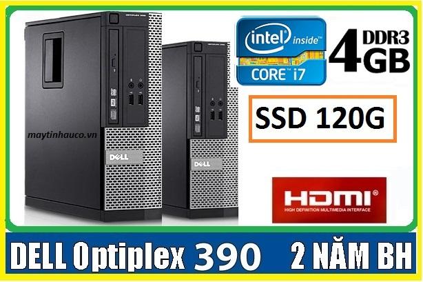 Máy tính để bàn đồng bộ dell optiplex 390 ,có hdmi , tặng usb wifi , dây hdmi bàn di chuột - hàng nhập khẩu