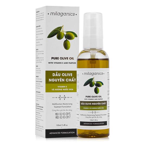 Dầu Olive Nguyên Chất Milaganics