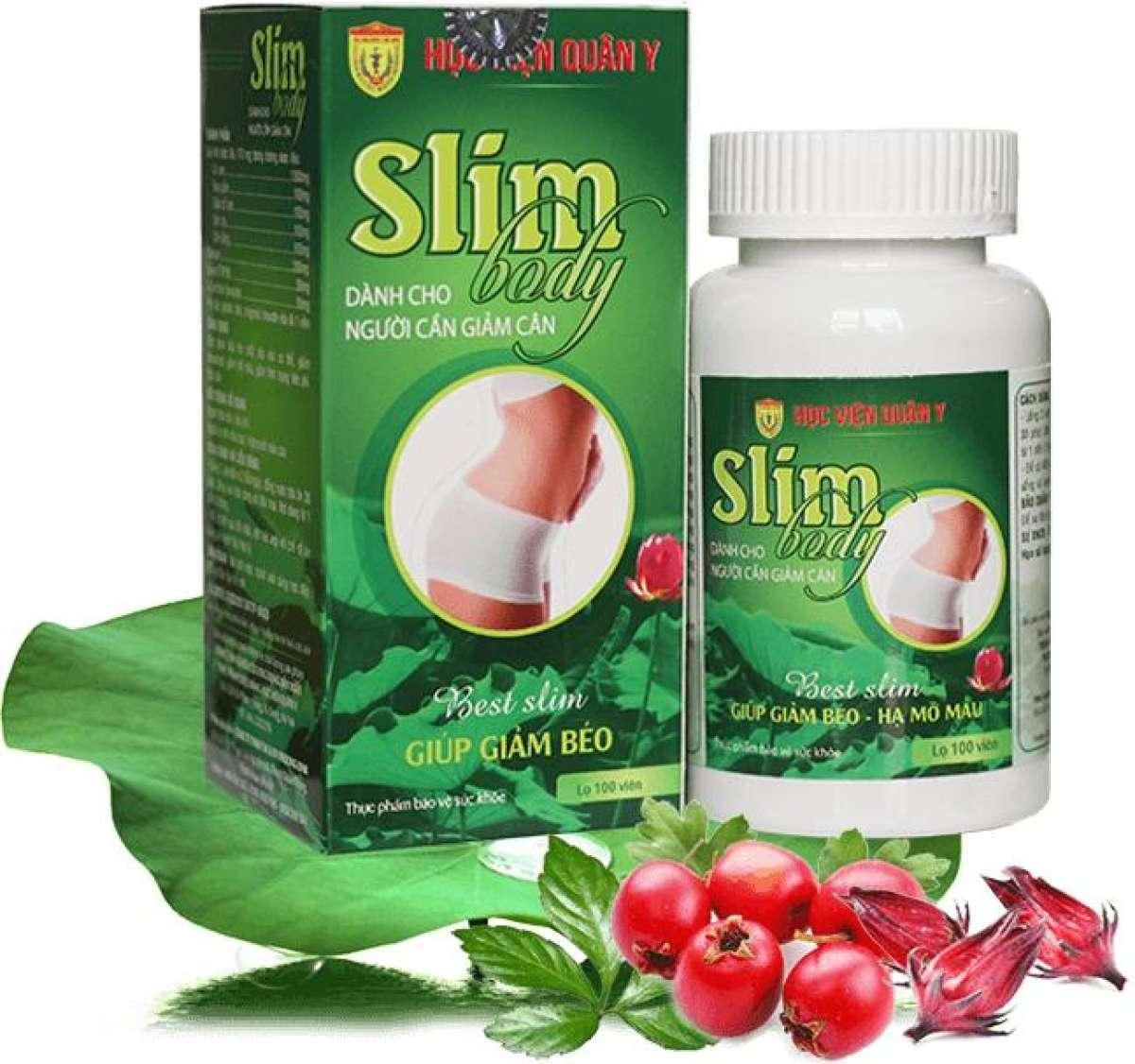 Slim body Học Viện Quân Y m cân, giữ vóc dáng (100 viên )