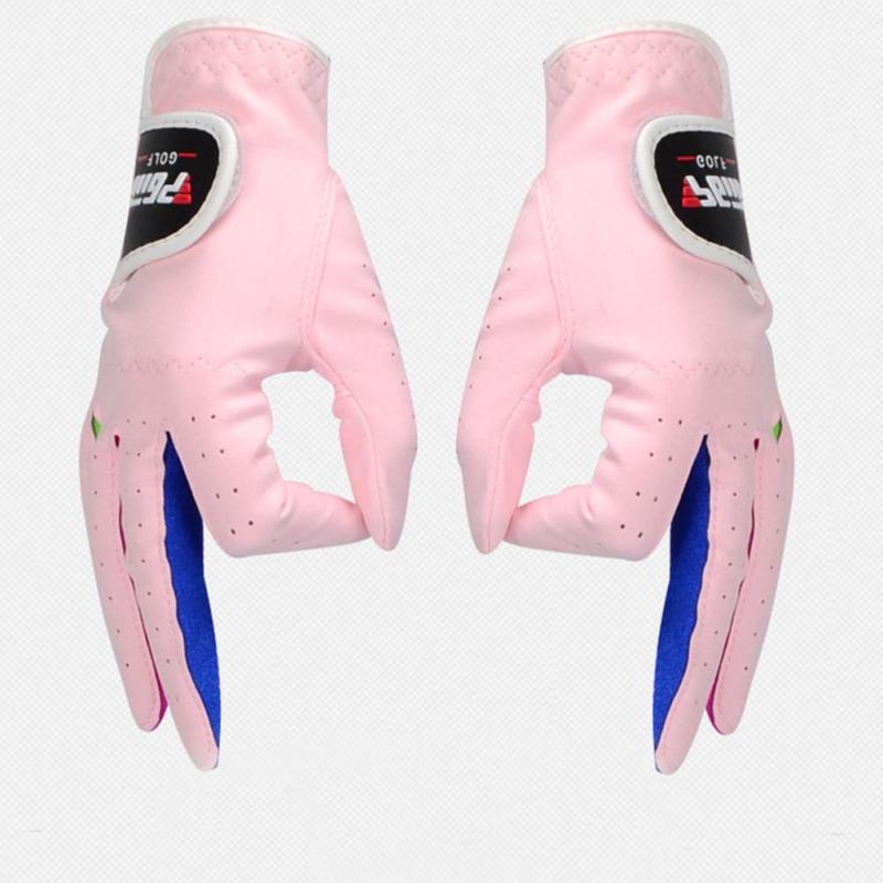 Mua Big Sale 1pair Children Unisex Golf Gloves Breathable Left/Right Hand Anti-skid Glove