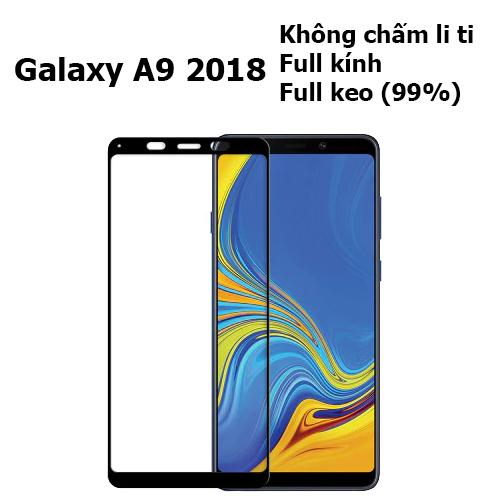 Kính cường lực full phủ màn hình 5D Galaxy A9 2018