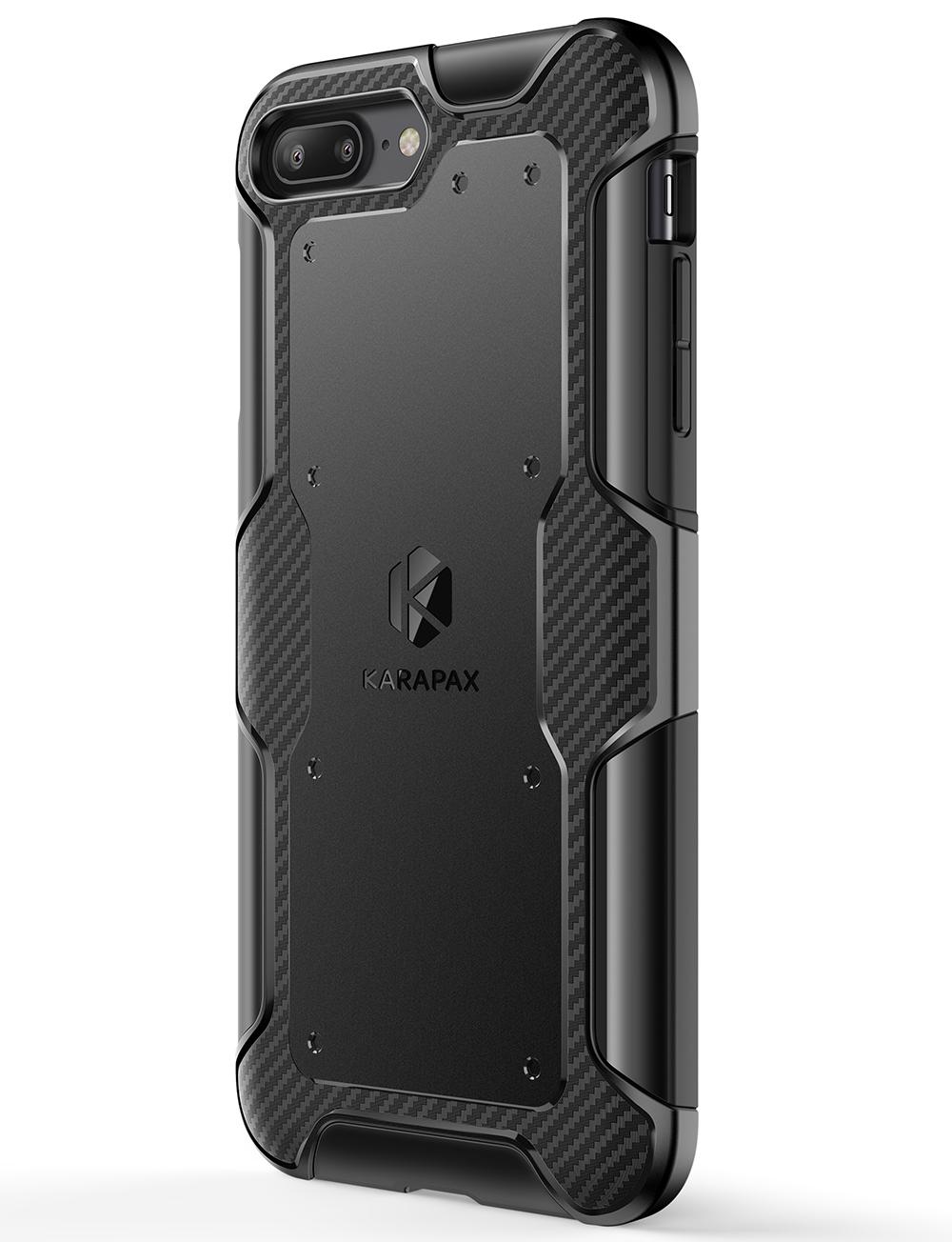 Ốp lưng Anker KARAPAX Shield+ cho iPhone 7 Plus/8 Plus - Black