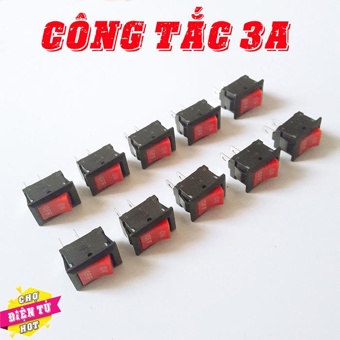 Công tắc ,công tắc nhỏ 3a - combo 10 chiếc