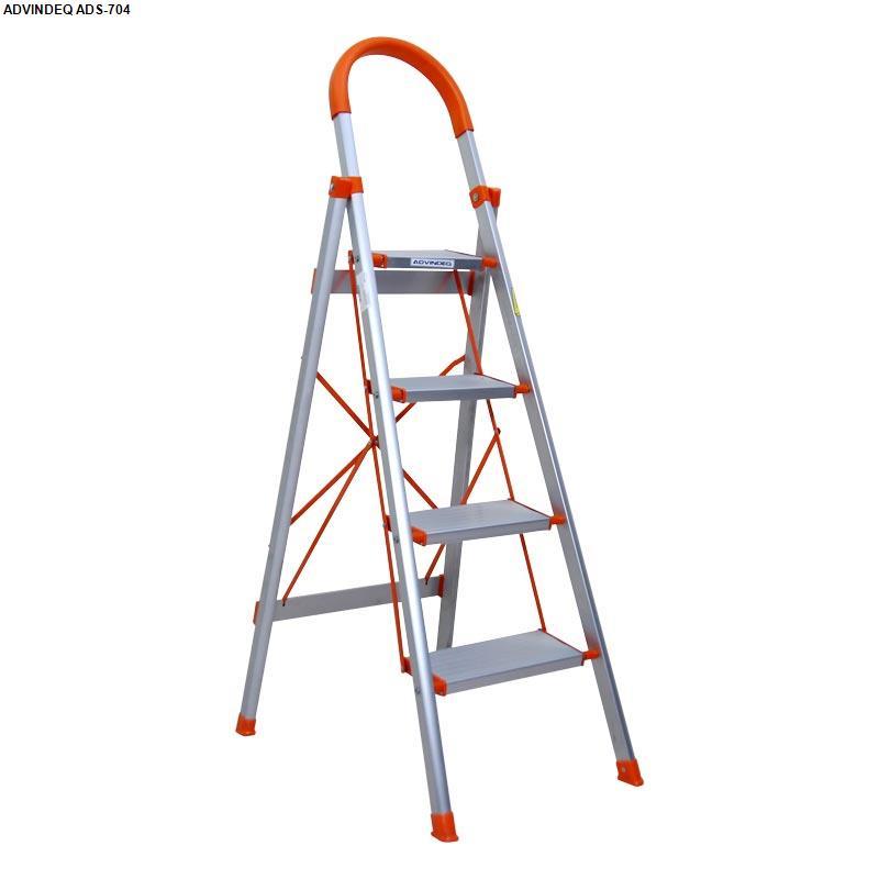 Thang nhôm ghế bản to 4 bậc ADVINDEQ ADS-704