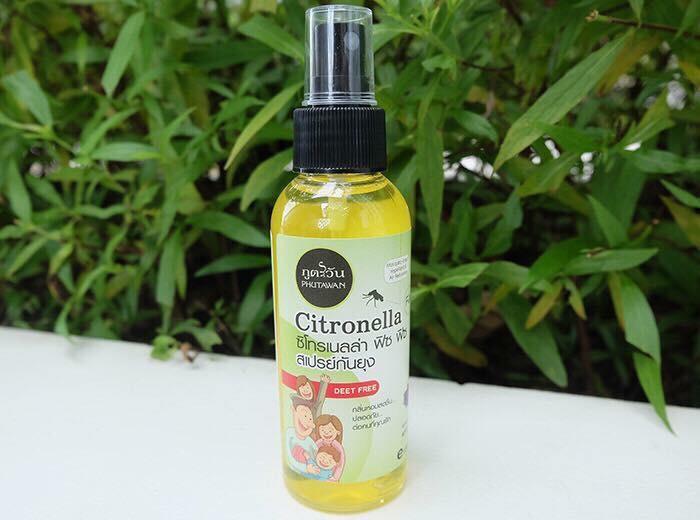 Xịt chống muỗi Citronella của Thái lan