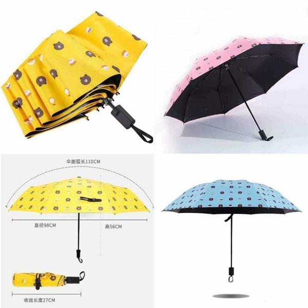 Ô gấu Brow gấp gọn cực tiện lợi