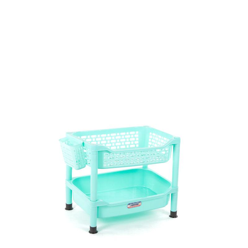 [HCM]Kệ chén  Nhỏ 2 tầng cao cấp Duy Tân  - Màu Ngẫu Nhiên ( D) 44.5 x 31.5 x 38 cm