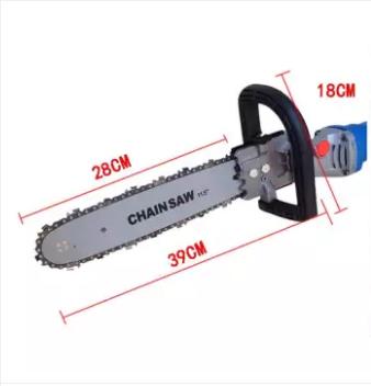 BỘ CHUYỂN ĐỔI MÁY CẮT MÀI CẦM TAY THÀNH MÁY CƯA XÍCH ĐA NĂNG-tặng thêm chai  đựng dầu cho vào máy