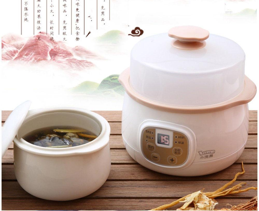 Nồi nấu cháo em bé mini 0.8L