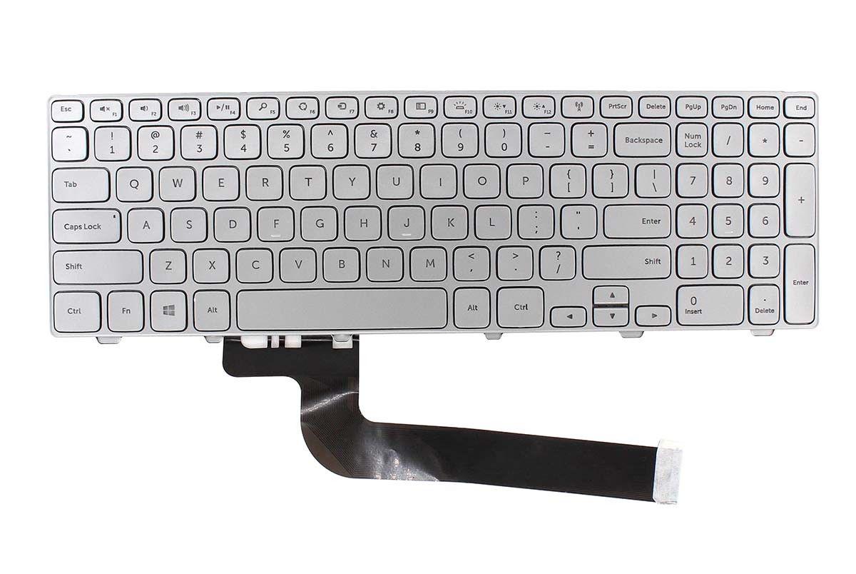 BÁO GIÁ Màn Hình Laptop Dell 7537 | Shopee Lazada Sendo Tiki mới nhất 34 Bàn Phím Laptop DELL Inspiron 15-7537 Có Đèn Backlight (Màu Bạc) - Hàng Nhập Khẩu