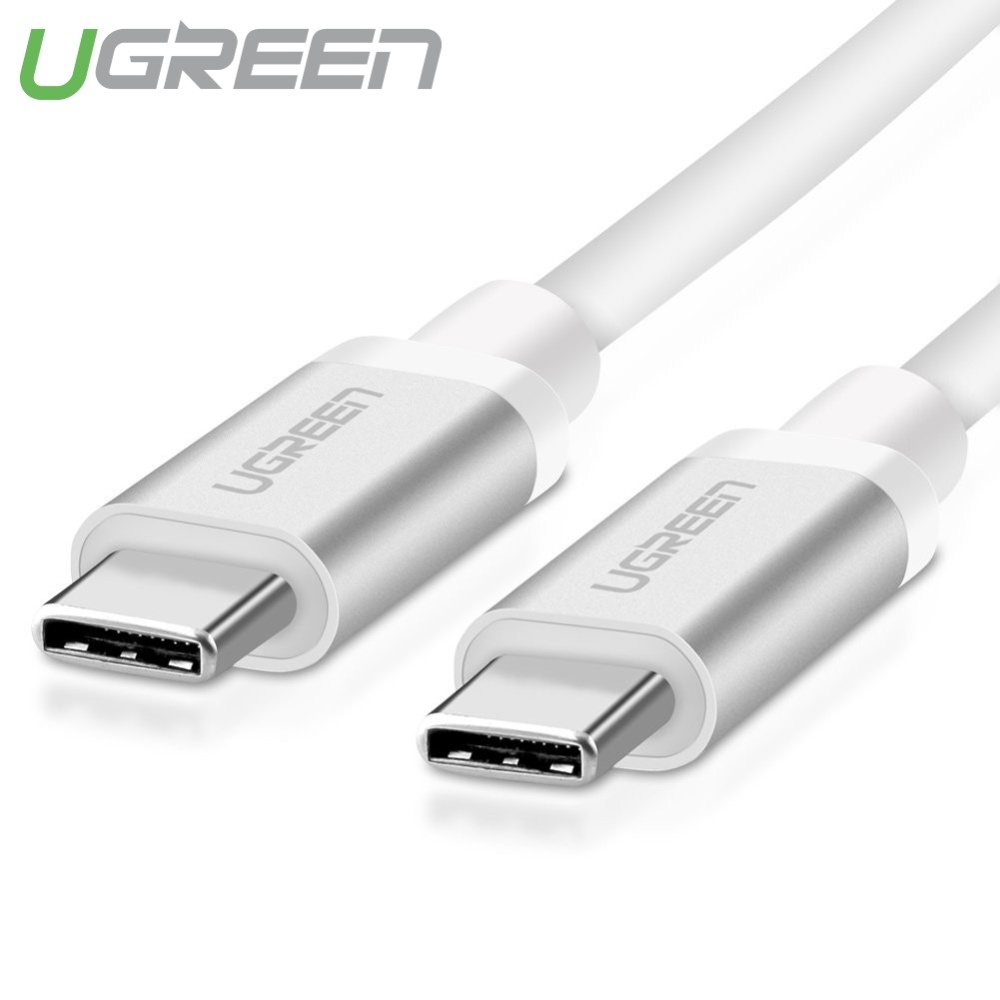 Dây cáp và truyền dữ liệu USB type C 3.1 hỗ trợ sạc nhanh PD 60W, QC3.0, 3A, dài 1.5m UGREEN US161 Dây cáp và truyền dữ liệu USB type C 3.1 hỗ trợ sạc nhanh PD 60W, QC3.0, 3A, dài 1.5m UGREEN US161