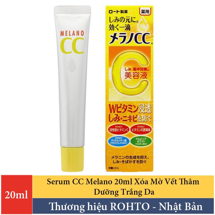 Tinh Chất Trị Thâm Trắng da Serum Melano CC Rohto Nhật Bản