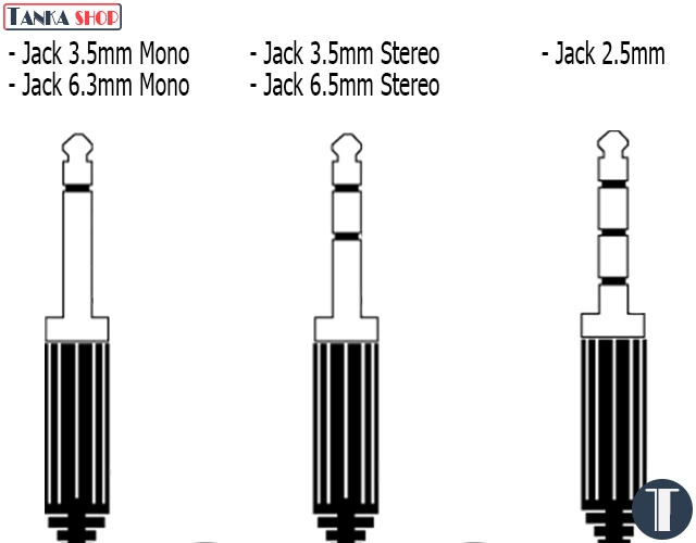 Jack chuyển 3.5 sang 6.3 mm