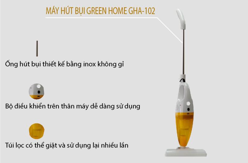 Máy hút bụi cầm tay Green Home GHA 102