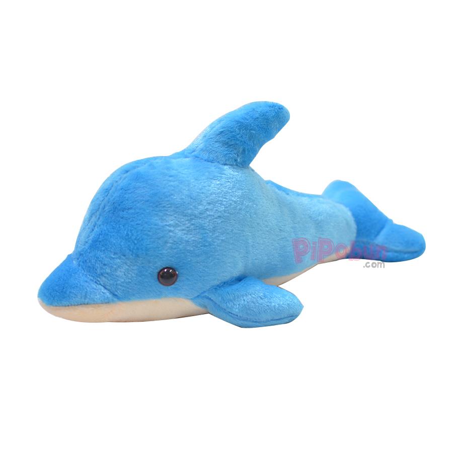Gấu bông hình Cá heo dễ thương Pipobun - Size 40cm - Nhiều màu - Pipobun
