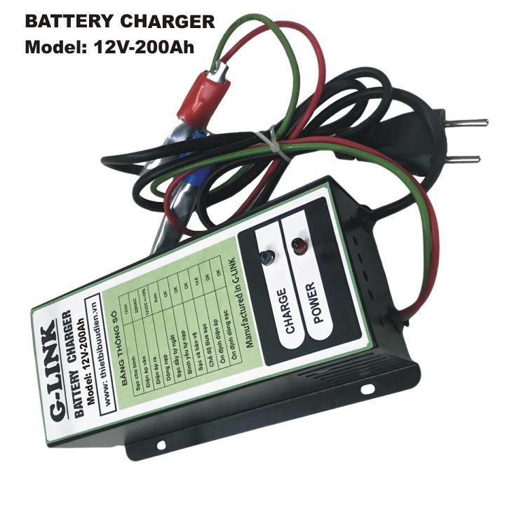Máy Sạc ắc quy tự động G-LINK Power 12V-200Ah