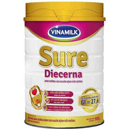Sữa bột Vinamilk Sure Diecerna 900g dành cho người tiếu đường