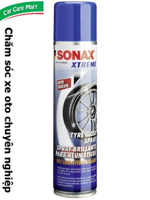 Xịt bóng lốp dạng ướt - Sonax xtreme tyre gloss spray wet look