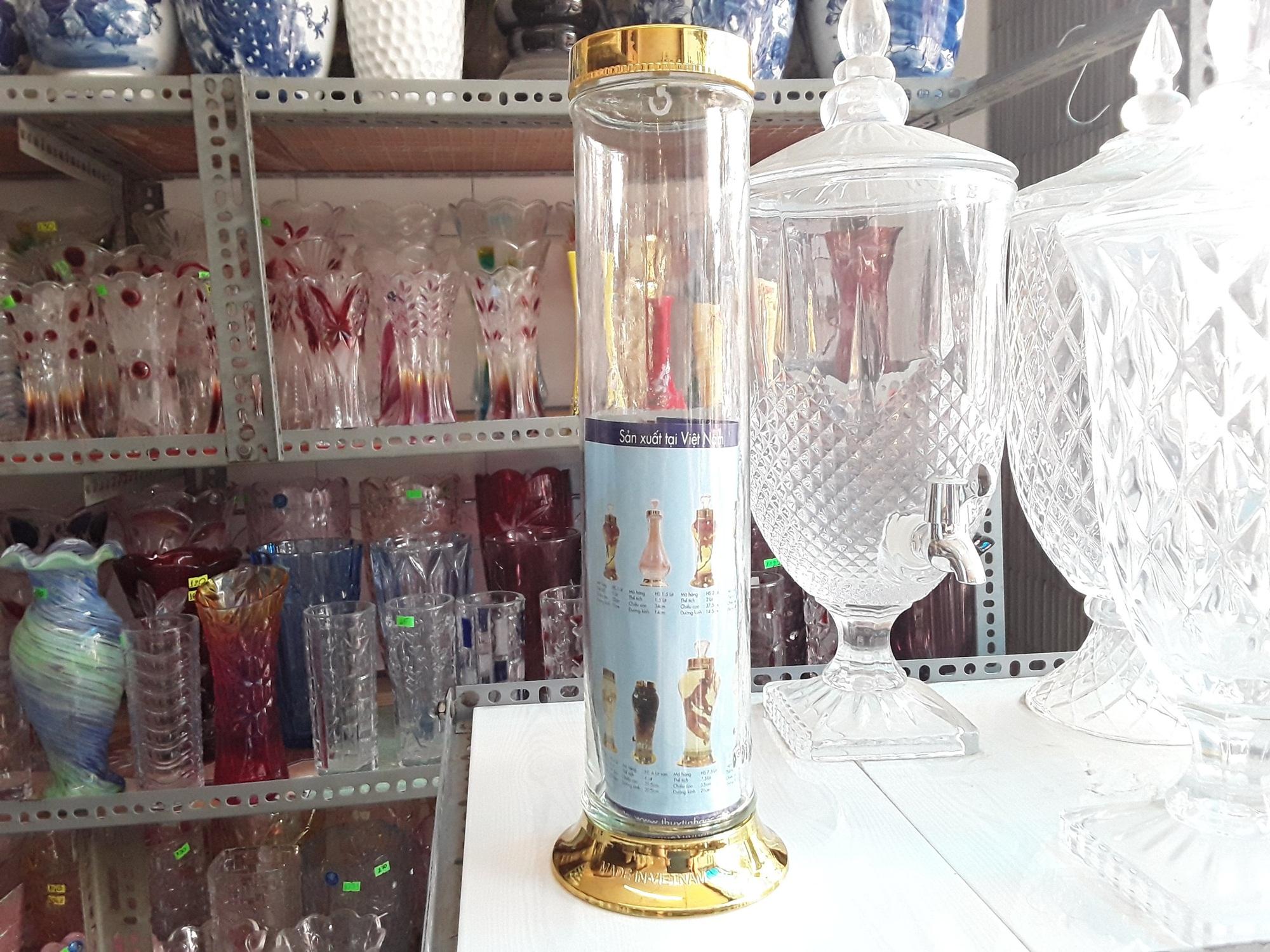 Bình sâm thủy tinh 1.8L Phú Hòa Việt Nam công nghệ Hàn Quốc