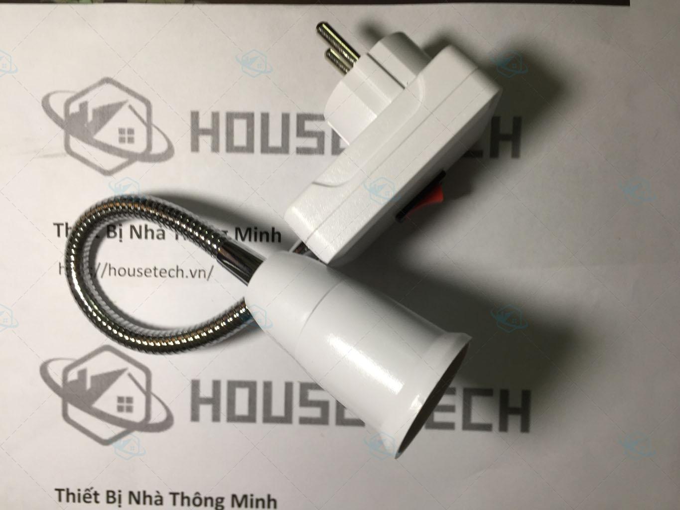 Đui đèn kéo dài chuyển hướng cắm phích