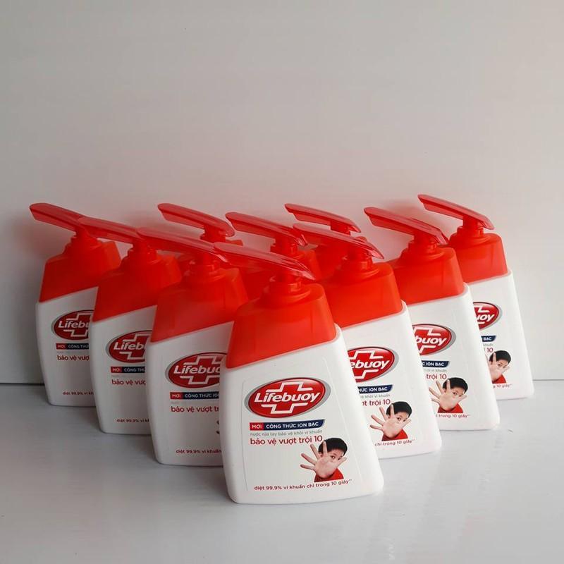Combo 4 Chai nước rửa tay Lifebuoy Bảo vệ vượt trội chỉ trong 10 giây (120g)= 480g