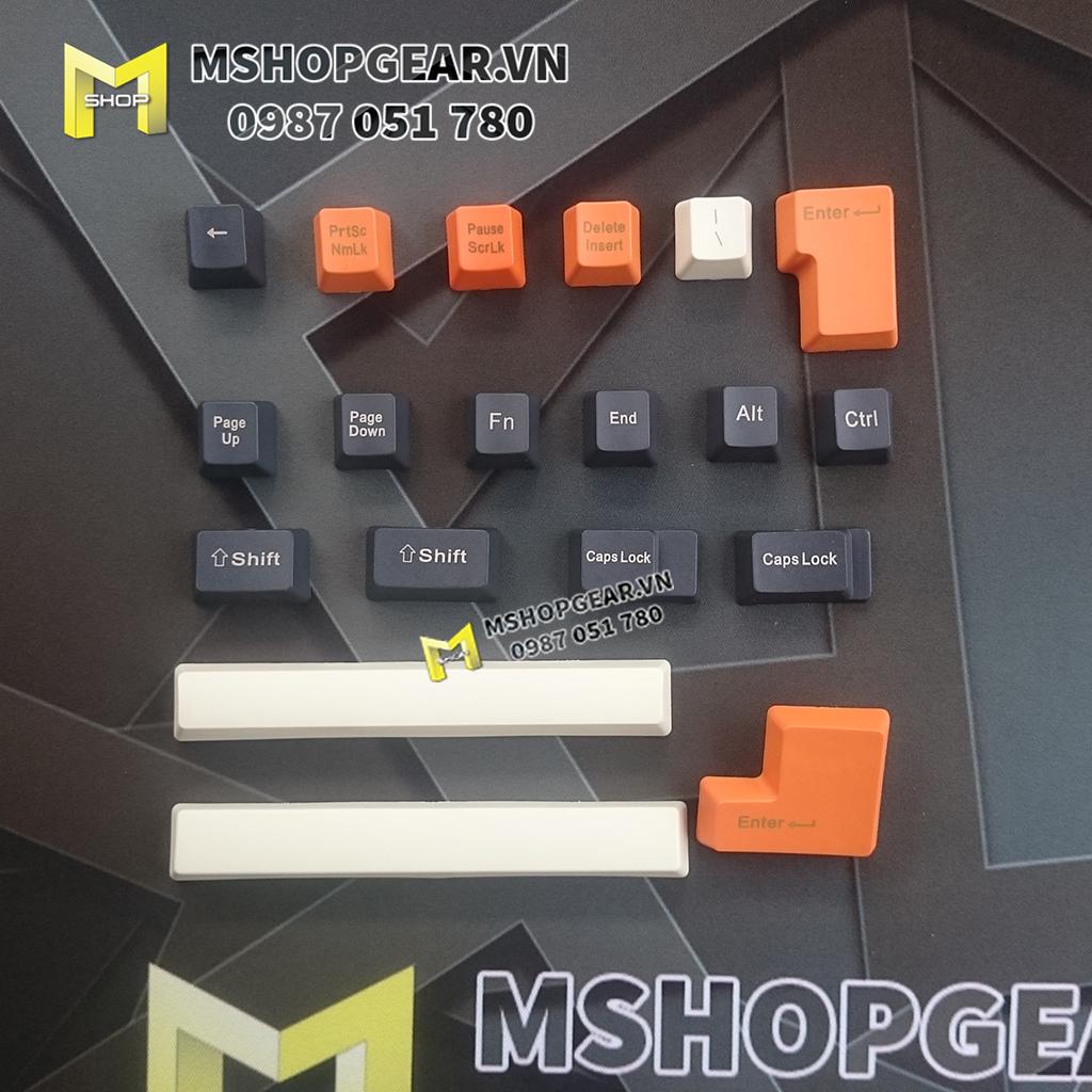 Set Keycap Carbon Modifinder PBT Oem Profile 19 Keys