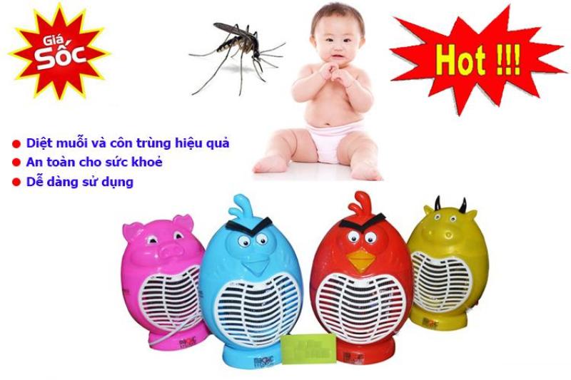 Máy Diệt Muỗi, Đèn bắt muỗi hình thú - mã 01 , Máy Bắt Muỗi và Côn Trùng Hiệu Quả, Thông Minh. Giá Hấp Dẫn (-50%).
