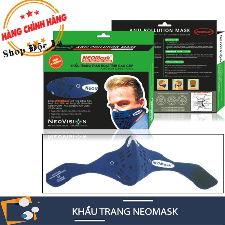 Khẩu Trang NeoMask Chính Hãng NeoVision Gồm Lớp Vải Lọc ACC Than Hoạt Tính (Kho HCM)