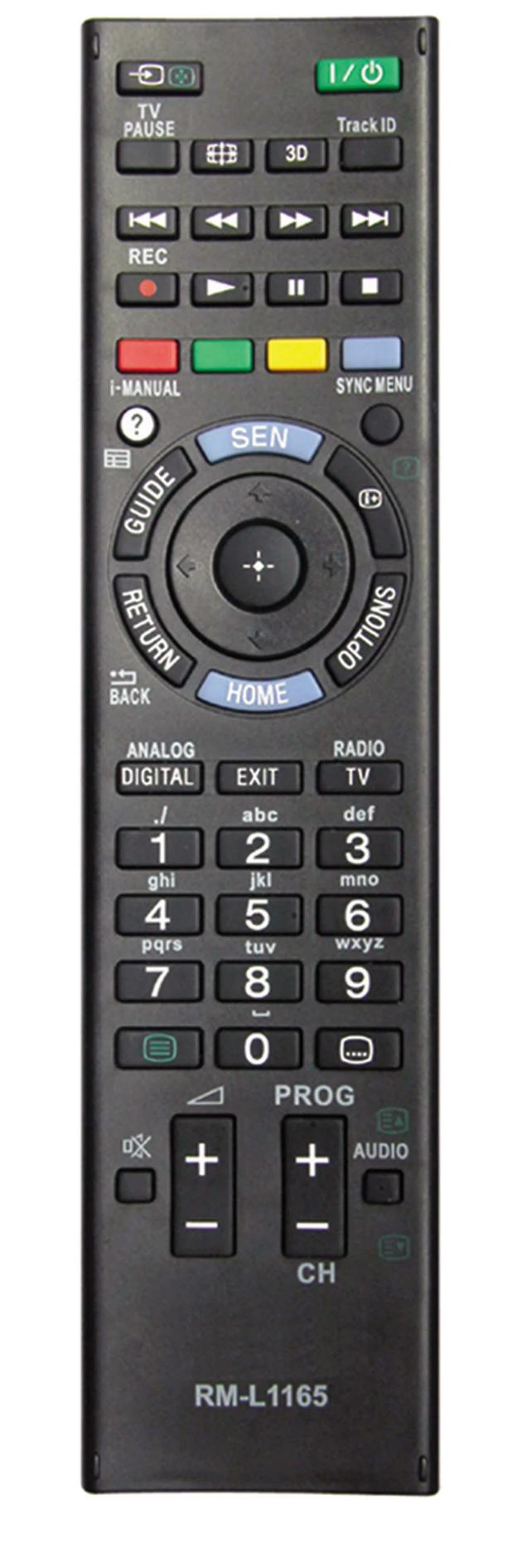 REMOTE TIVI SONY SMART ĐEN-DÀI