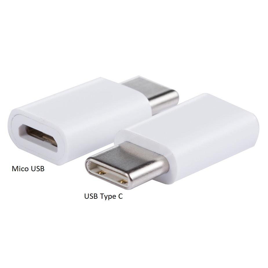 Đầu chuyển usb type-c to micro usb adapter converter