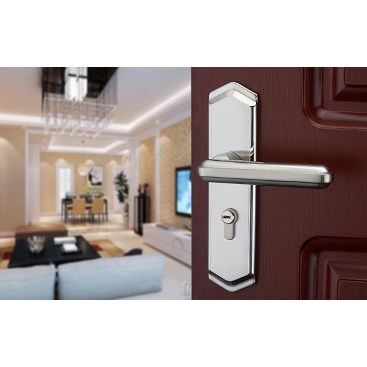 Khóa cửa tay gạt Inox 304 cao cấp MS10