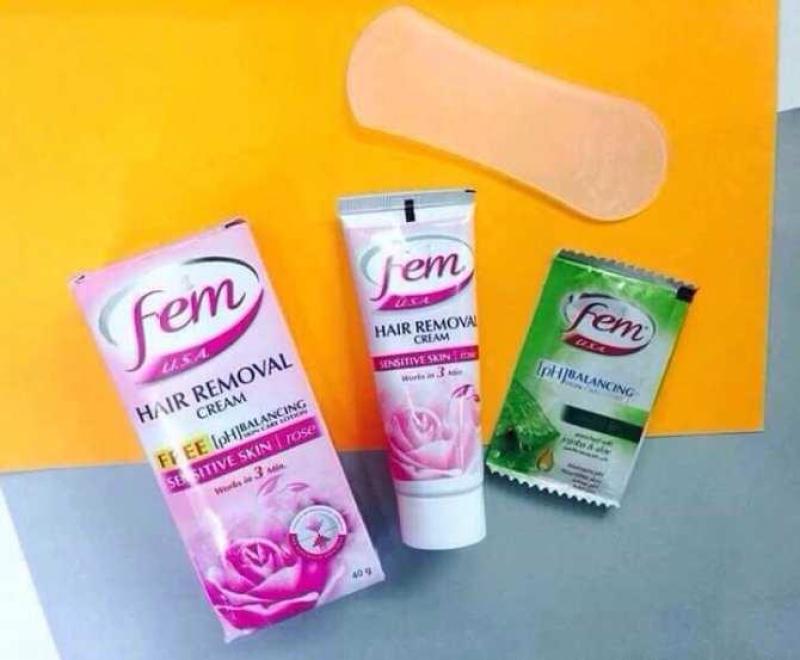 Kem Tẩy Lông FEM HAIR REMOVAL CREAM Thái Lan 40g tốt nhất