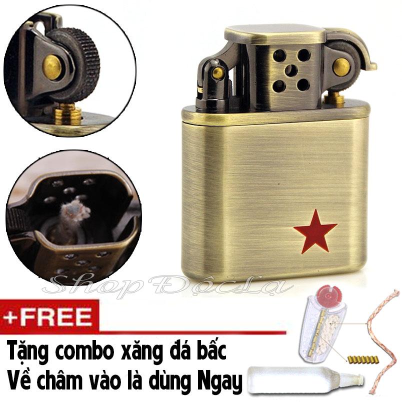 Bat lua Bật lửa xăng đá Hồng Quân Z506-605 , Bật lửa Zorro Z506 Shopdocla