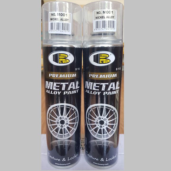 Sơn xịt mâm xe( METAL ALLOY) Bosny