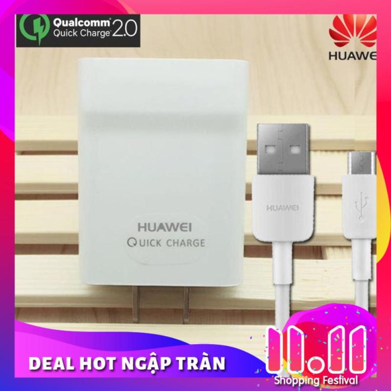 Giá Bộ sạc cực nhanh cho Huawei Nova 2i, 3i - Sạc Nhanh 2.0 Micro USB (p9)