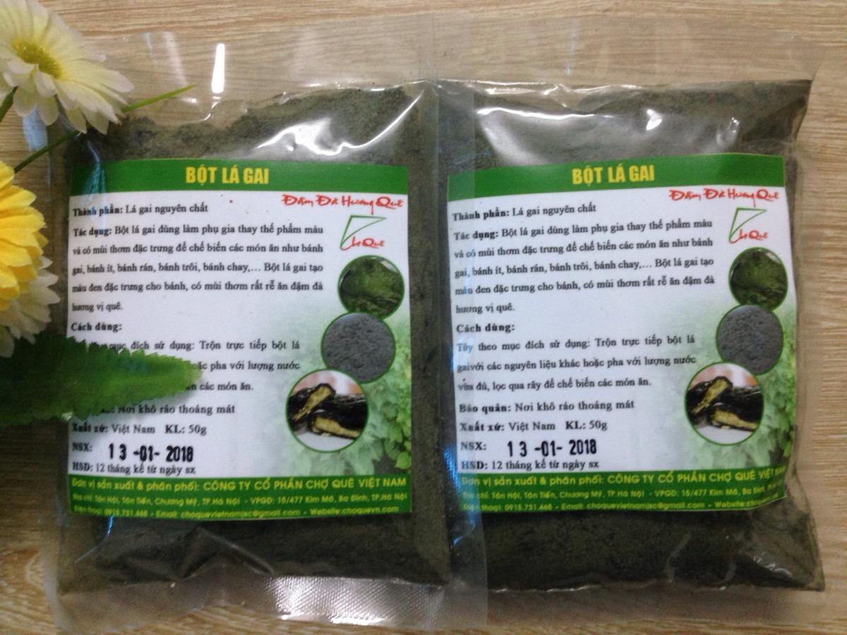 Bột lá gai (bột lá bánh gai) gói 100g nguyên chất 100% từ lá gai khô bột chuyên dùng làm bánh gai Làm Bánh Gai Bánh Ít Bao Chuẩn Vị Bánh Gai Thơm Ngon