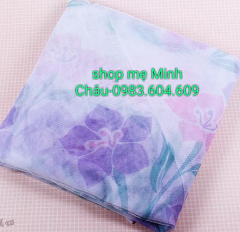 Mùng/ màn tuyn hoa 03m